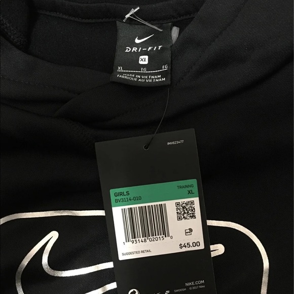 Girls NWT Nike Hoodie sz S - Picture 3 of 6